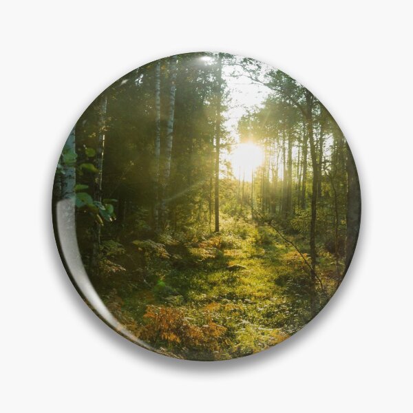 Item preview, Sun shines through the forest. - Landscape designed and sold by RolandWidin.