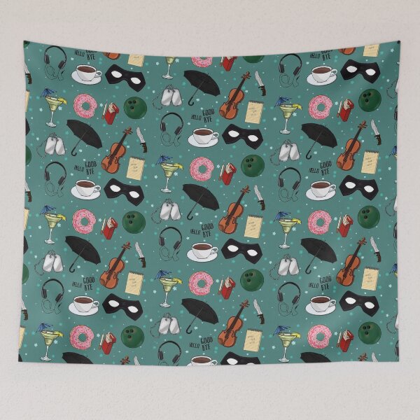 Item preview, The Umbrella Academy Collage [in Green] designed and sold by OUaTPreachers.