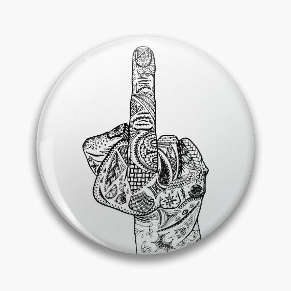 Item preview, Tangle middle finger designed and sold by experimentons.