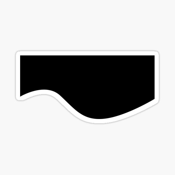 The Black Carve Sticker