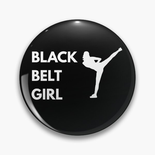Item preview, Black Belt Girl Karate Kung Fu Gift Martial Arts designed and sold by TastefulTees.