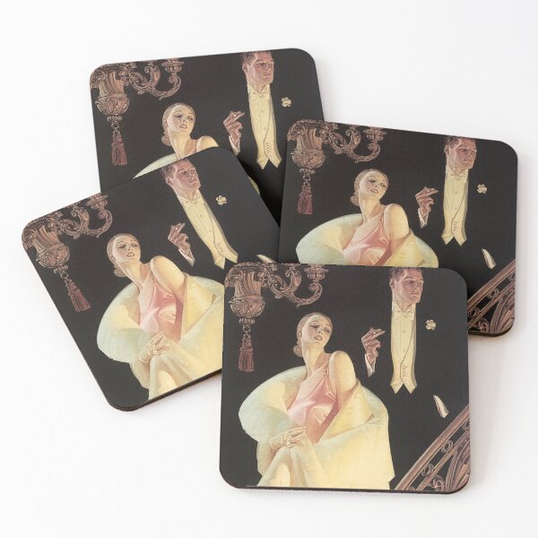 Item preview, Couple Descending Staircase, J.C. Leyendecker 1932  designed and sold by immortalpeaches.