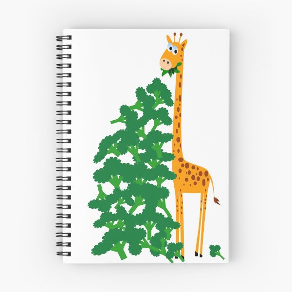 Artikelvorschau, Brokkoli und Giraffe entworfen und verkauft von maymayma.