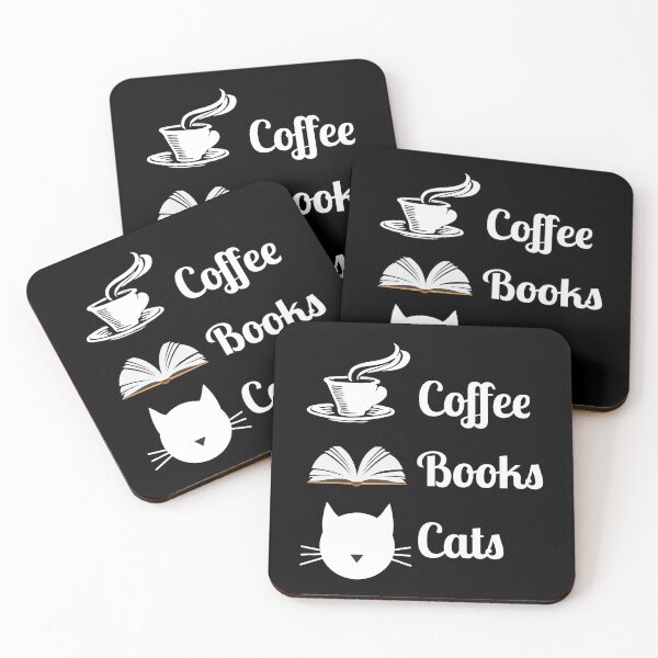 Item preview, Coffee Cats Books designed and sold by TastefulTees.