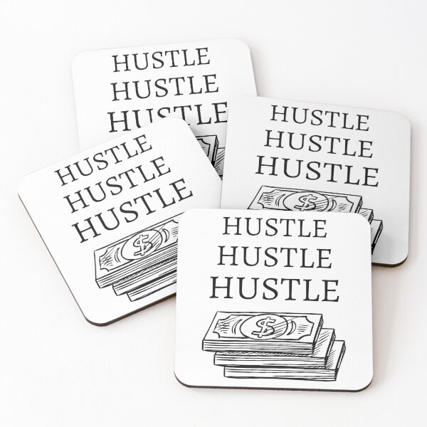Item preview, Hustle, husle, hustle designed and sold by RIVEofficial.