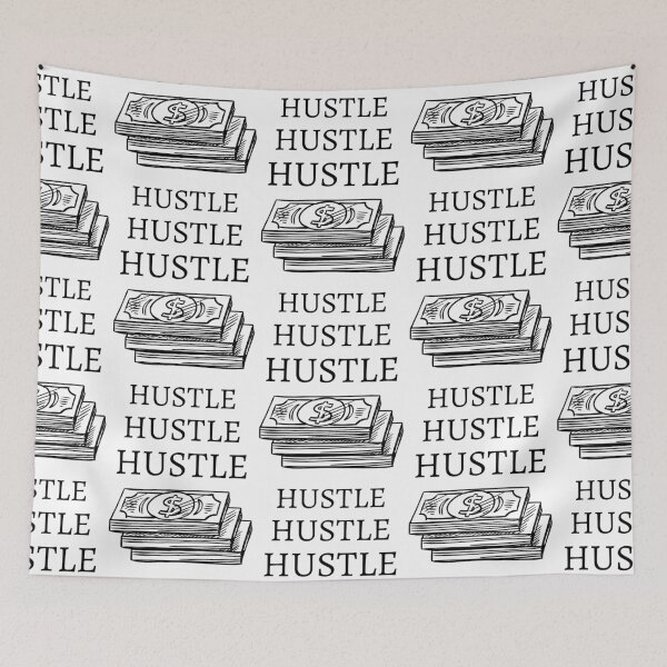 Item preview, Hustle, husle, hustle designed and sold by RIVEofficial.