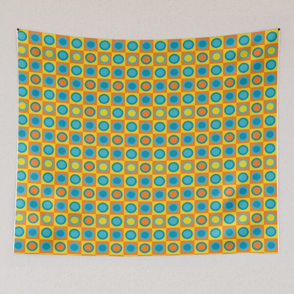 Item preview, Retro Circles Summer designed and sold by Olooriel.
