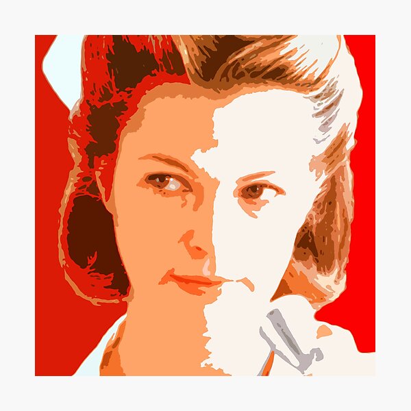 louise fletcher - nurse ratched Photographic Print