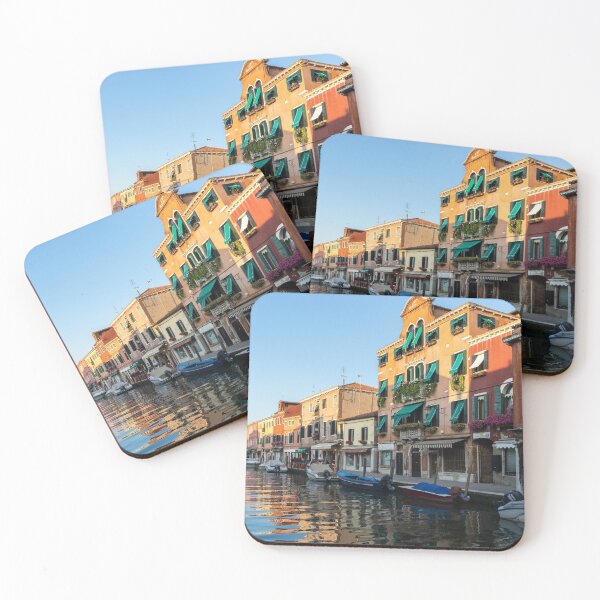 Item preview, Vibrant Murano Island - Silky Afternoon on the Glassmakers Canal Rio dei Vetrai  designed and sold by Georgia Mizuleva.