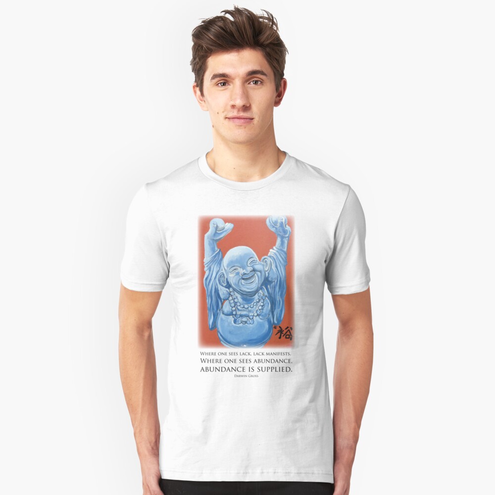 Abundance Buddha Slim Fit T-Shirt