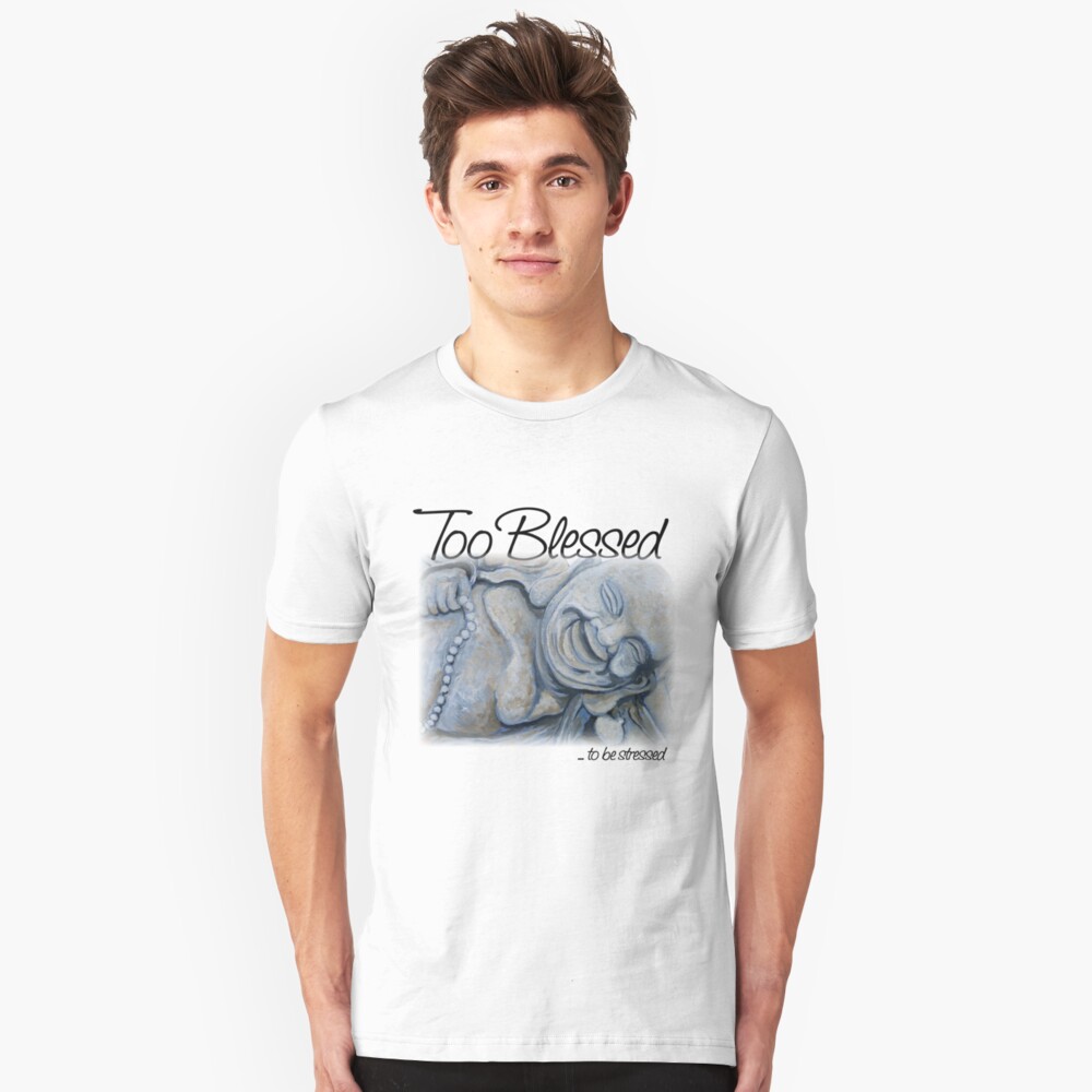 Buddha Blessing Slim Fit T-Shirt