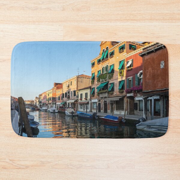 Item preview, Vibrant Murano Island - Silky Afternoon on the Glassmakers Canal Rio dei Vetrai  designed and sold by Georgia Mizuleva.