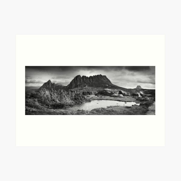 Cradle Mountain tarn Art Print