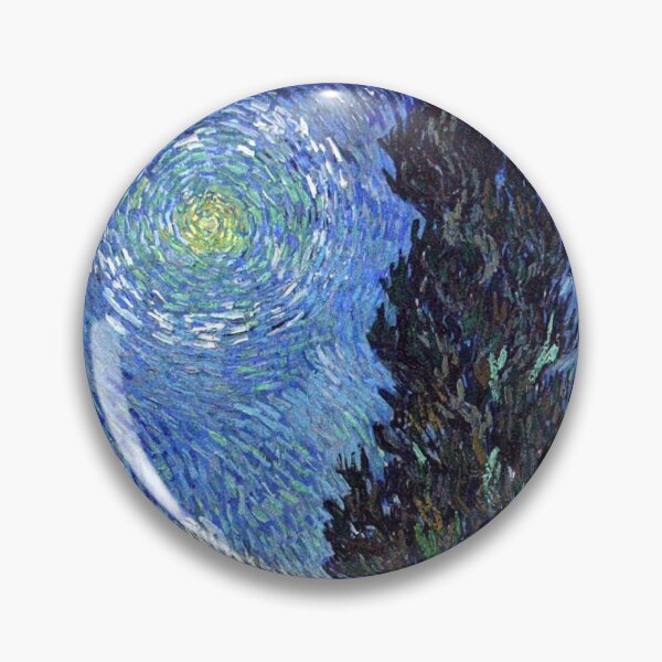 Item preview, Saint-Rémy - Road with Cypress and Star (1890) By Van Gogh designed and sold by knightsydesign.