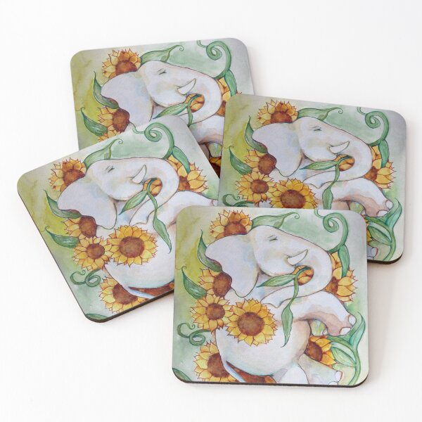 Item preview, Sunflower Elephant designed and sold by FrictionMaxxing.