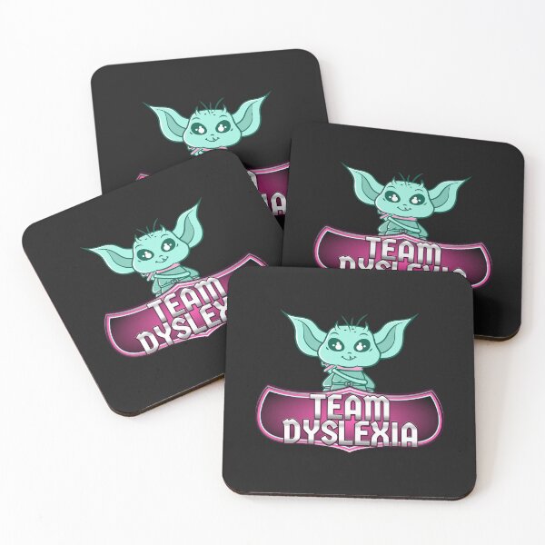 Item preview, Team Dyslexic TSHIRT - cutest little monster designed and sold by domdjs4239.