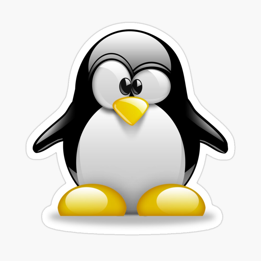 Linux Tux Canvas Print By Yass14 Redbubble
