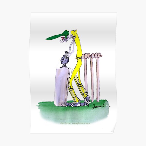Aussie Cricket Batsman, tony fernandes Poster