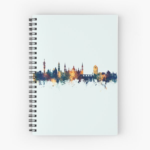 Item preview, Zaragoza Spain Skyline designed and sold by ArtPrints.