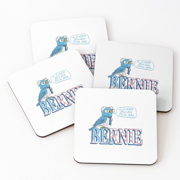 Aperçu de l'œuvre Bernie Blue Bird Bernie Sanders créée et vendue par Buttonzup.