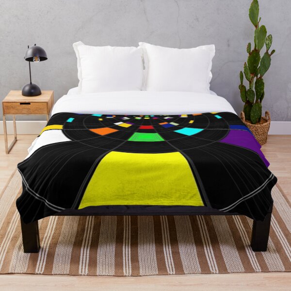 Upside Down Throw Blanket