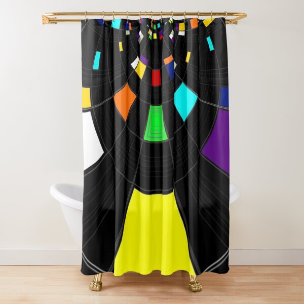 Upside Down Shower Curtain