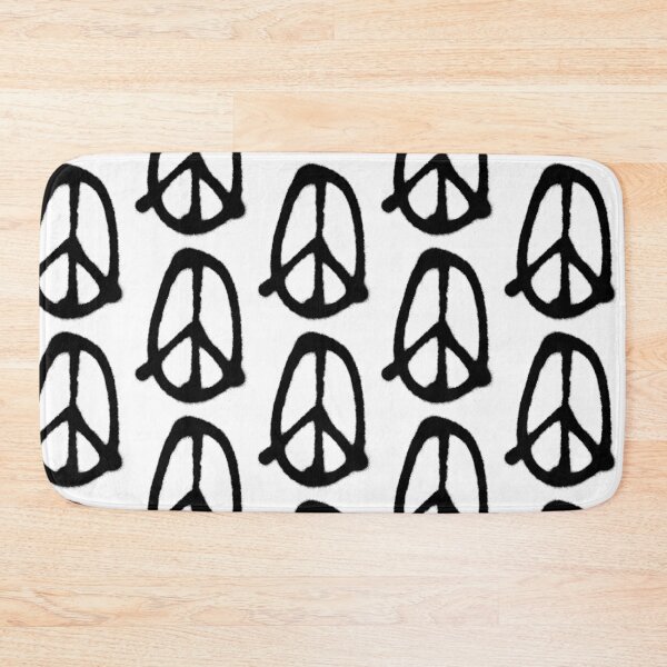 Item preview, peaster egg - heyK's peaceful easter egg in simply black on white designed and sold by HeyK.