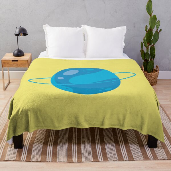 Item preview, Blue small planet designed and sold by Quiet Mode Studio.