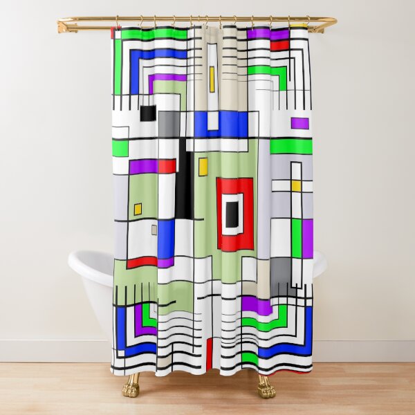 Broken Tendencies Shower Curtain