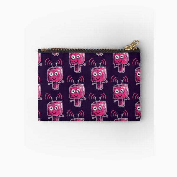 Item preview, Cute Ugly Pink Robot With Paper Bag Head designed and sold by Boriana Giormova.