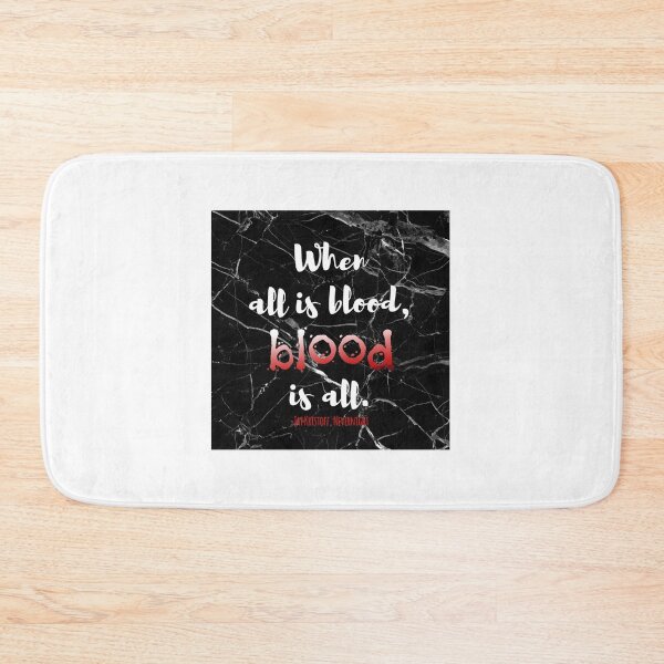 Item preview, When All is Blood - Nevernight - Jay Kristoff designed and sold by inkandmadness.