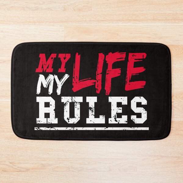 Item preview, my life my rules designed and sold by Chrizz1990.