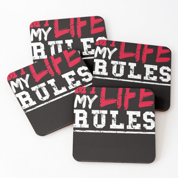Item preview, my life my rules designed and sold by Chrizz1990.