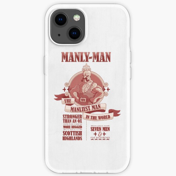 Manly-Man iPhone Soft Case