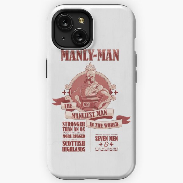 Manly-Man iPhone Tough Case