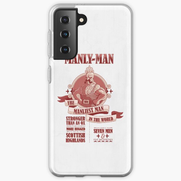 Manly-Man Samsung Galaxy Soft Case