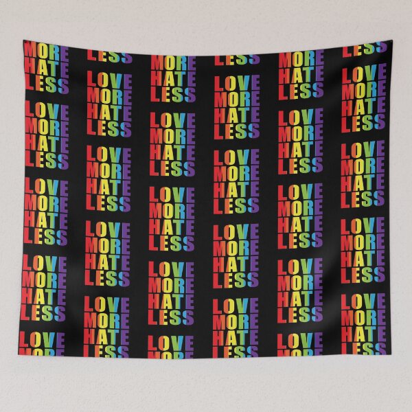 Item preview, LOVE MORE HATE LESS designed and sold by Dwarf-Monkey.