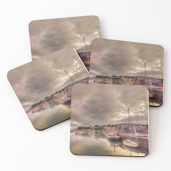 Item preview, Porthmadog Harbour at Dusk designed and sold by Catchavista.