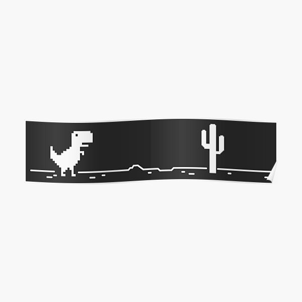 Trex Cactus Offline Poster