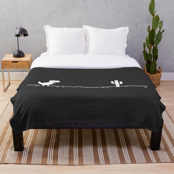 Trex Cactus Offline Throw Blanket