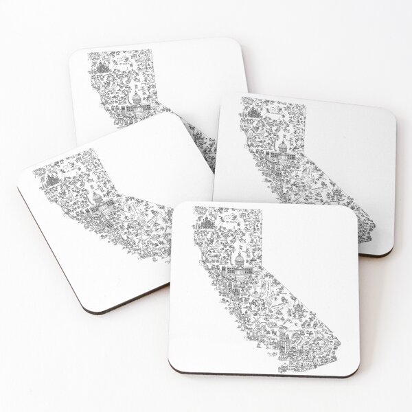 Item preview, California Map designed and sold by Belknap.