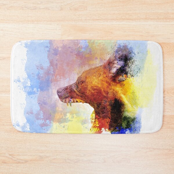Item preview,  Colourful African Painted Dog   designed and sold by Darren Wilkes.
