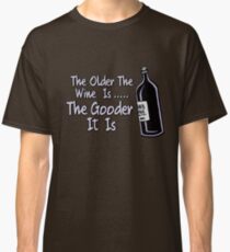 Black Books - Bernard On Wine Classic T-Shirt