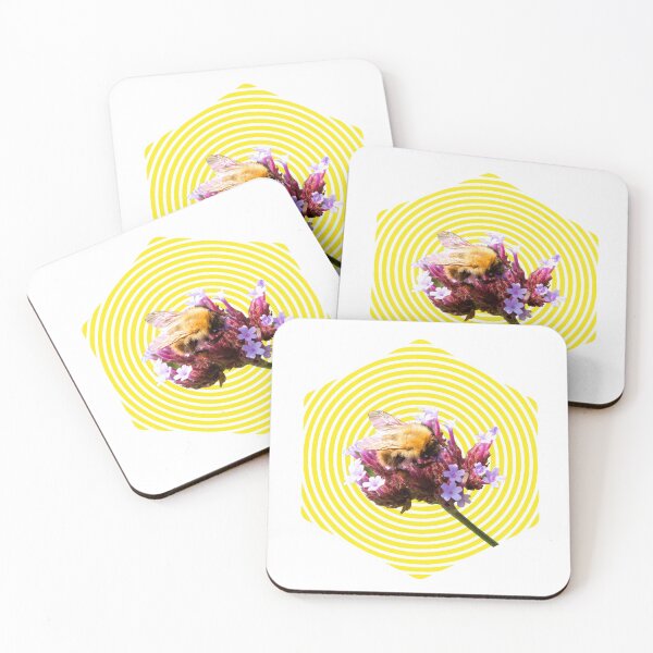 Item preview, Bee - hexagon designed and sold by helengarvey.