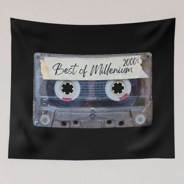 Item preview, Best of Millenium 2000s Music Songs Style Cassette Old School designed and sold by Thestarrysky.