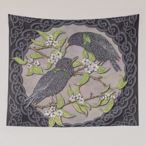 Item preview, Celtic Starlings designed and sold by lottibrown.