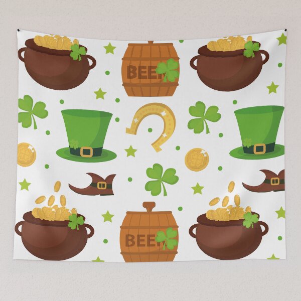 Item preview, Saint Patrick's gold cauldron designed and sold by wolfgangrainer.