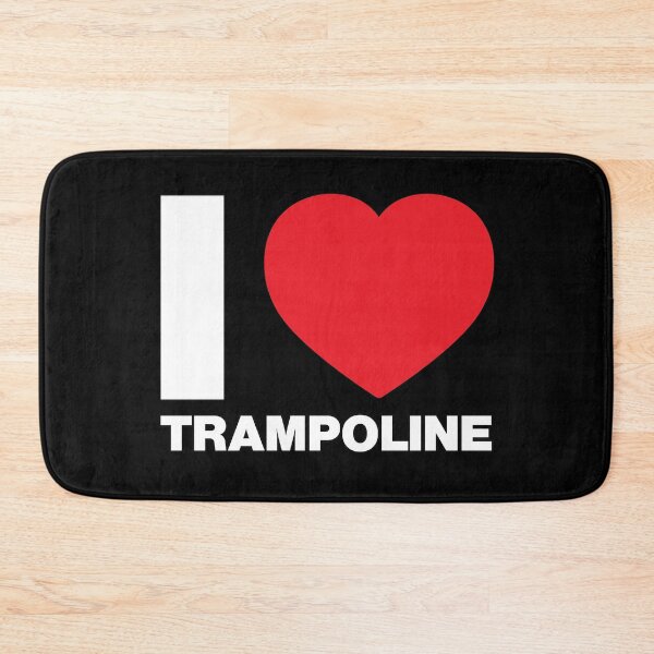 Item preview, I Love Trampoline Red Heart designed and sold by Thestarrysky.