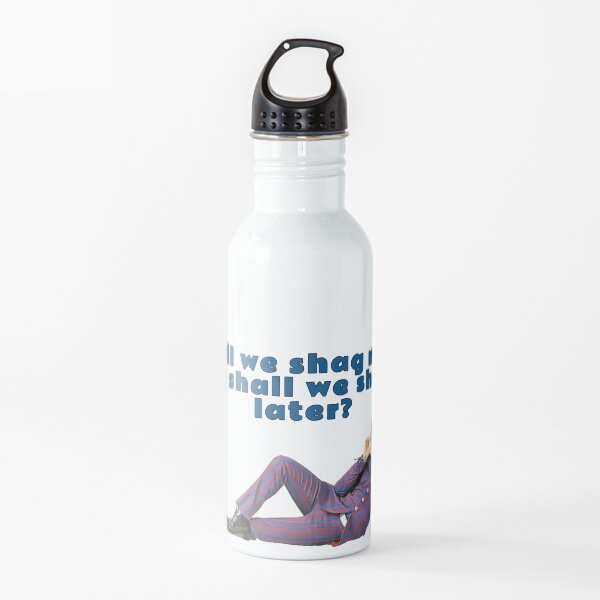 Austin Powers, Shall we shag now, or shall we shag later? Water Bottle