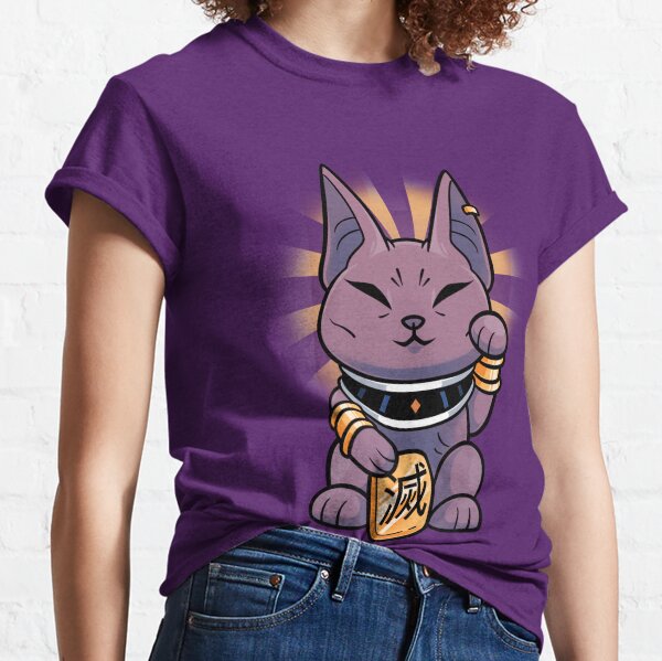 Beerus T Shirts Redbubble - beerus t shirt roblox